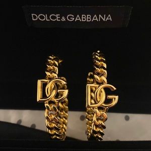 Dolce & Gabbana DG Hoop Earrings